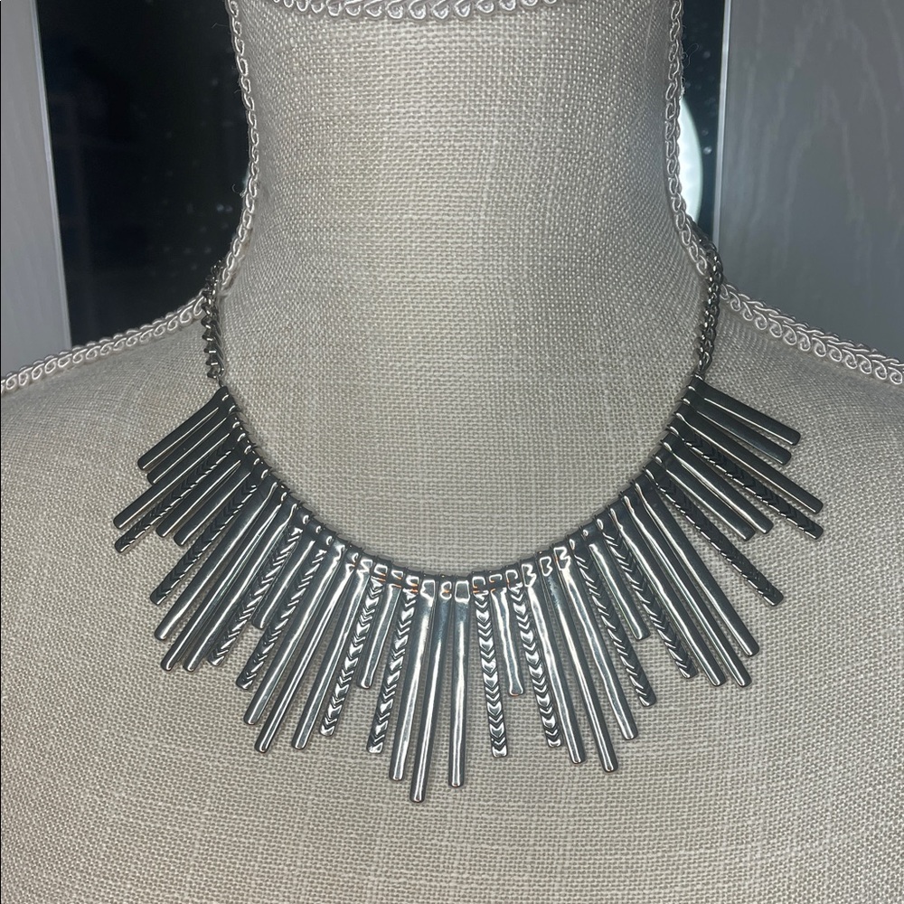 Park Lane “Sterling” Bib Collar Necklace
